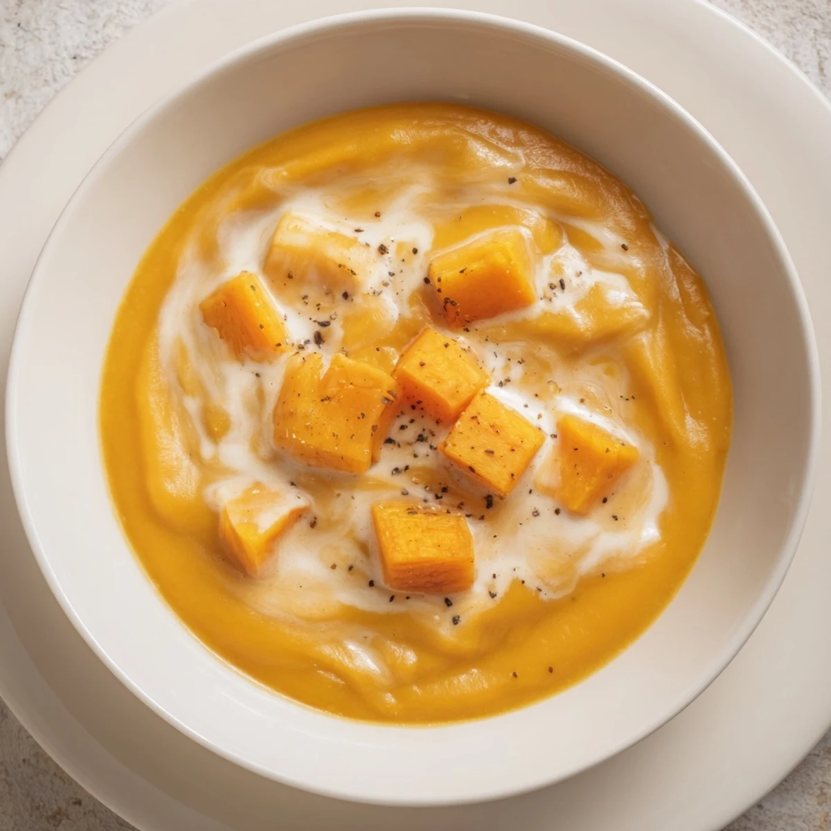 Creamy Roasted Pumpkin Soup