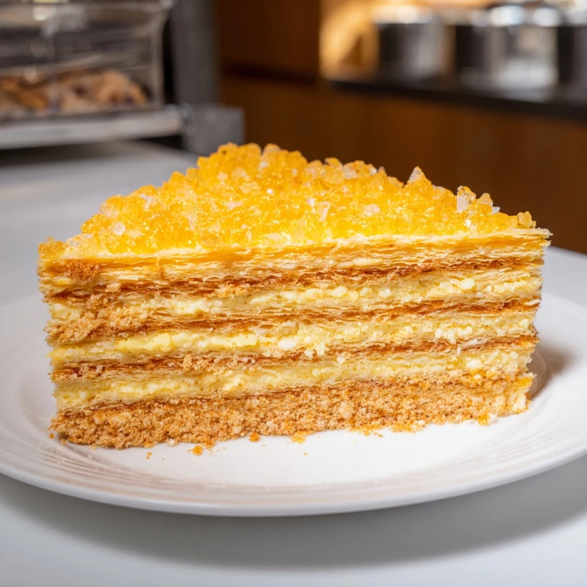 Homemade Golden Apple Turnover pastries, showcasing flaky layers and a warm, spiced apple filling, waiting to be served.