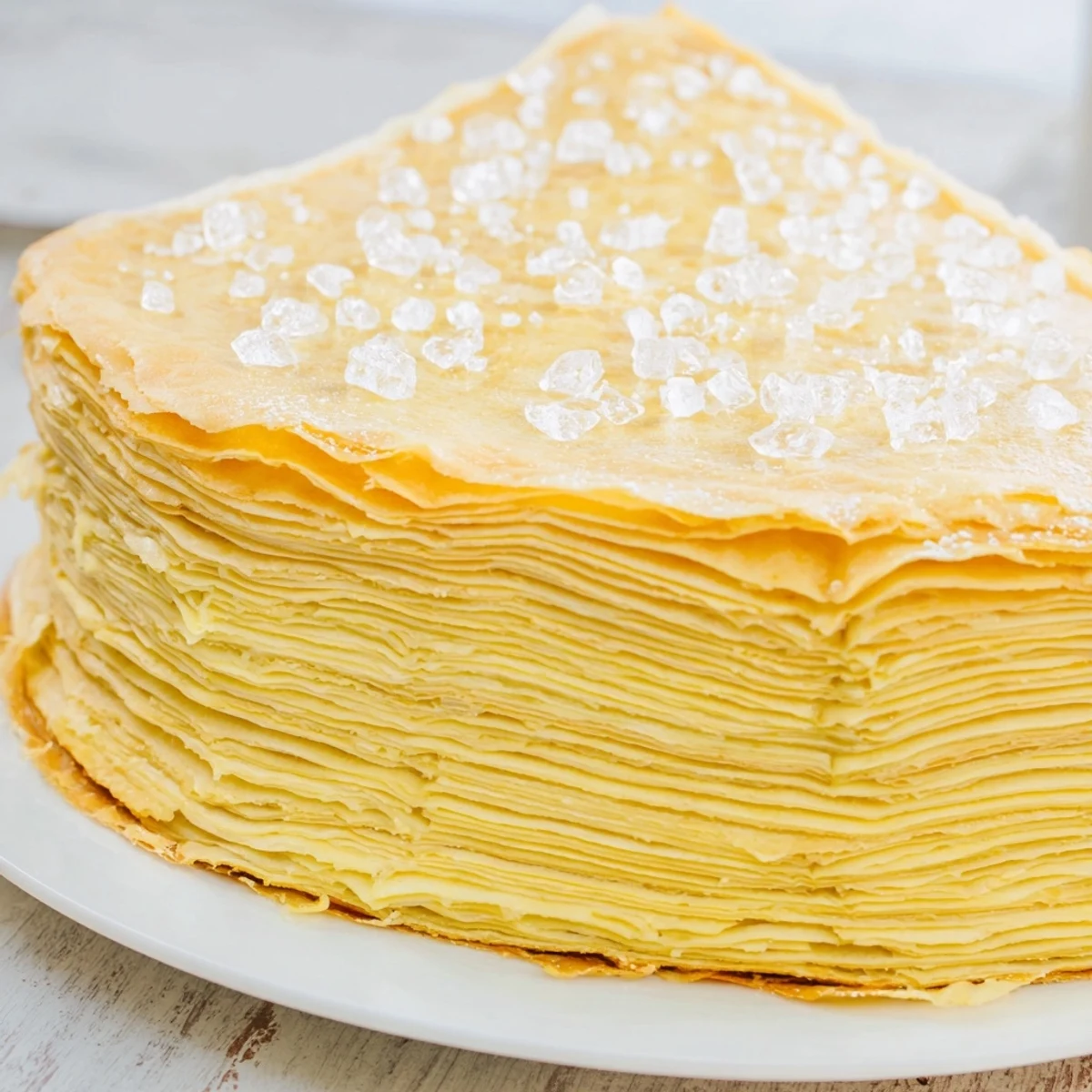 Homemade Golden Apple Turnover