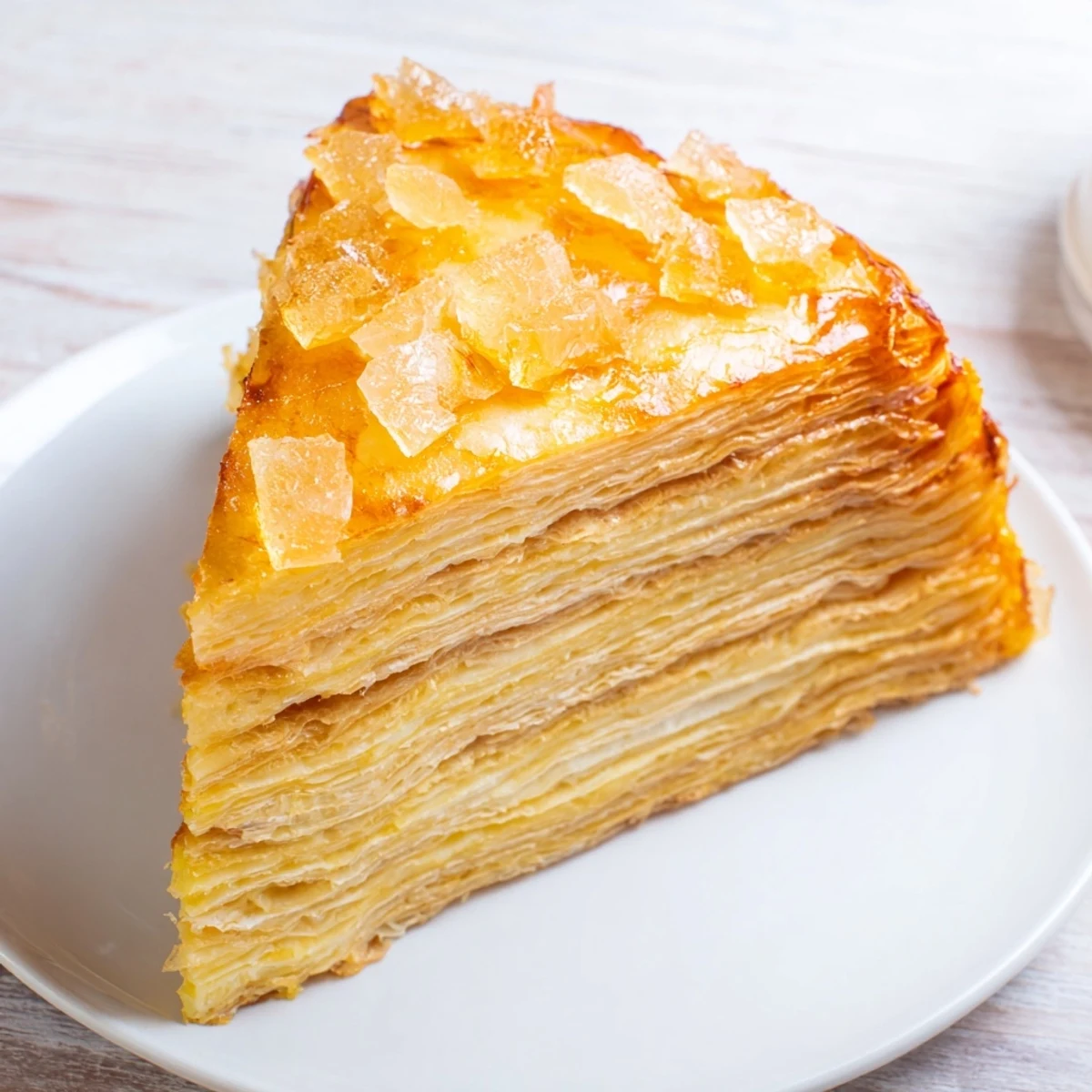 Golden brown homemade Apple Turnover pastries, still warm from the oven, offering a sweet apple filling aroma.