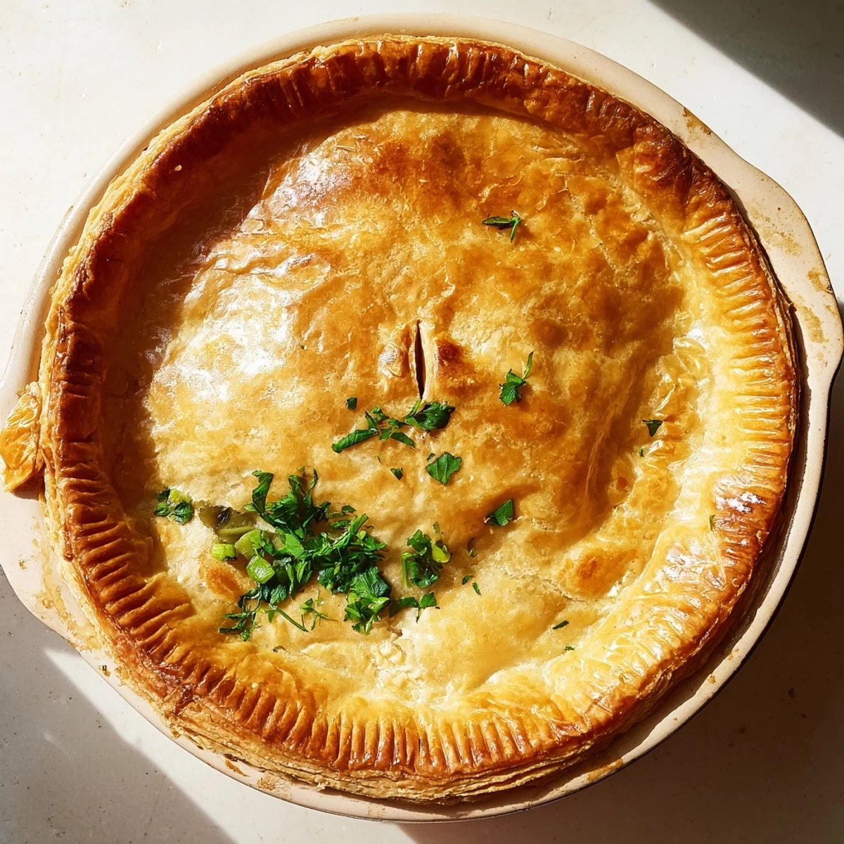 Chicken and Leek Pie