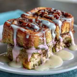 Cinnamon Roll Pancake Casserole