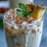 Pineapple Coconut Agua Fresca