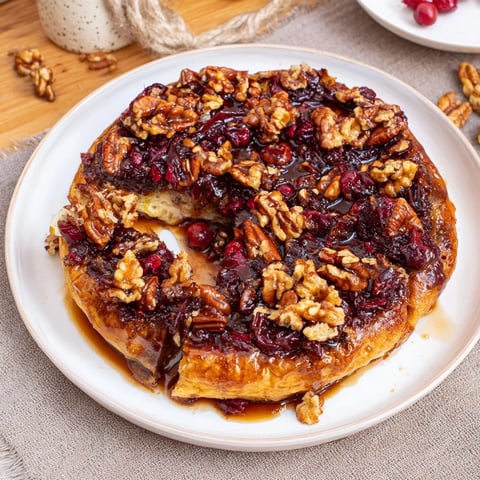 Golden-brown Winter Roasted Brussels Sprouts, glistening with balsamic glaze, ready to serve this side dish.