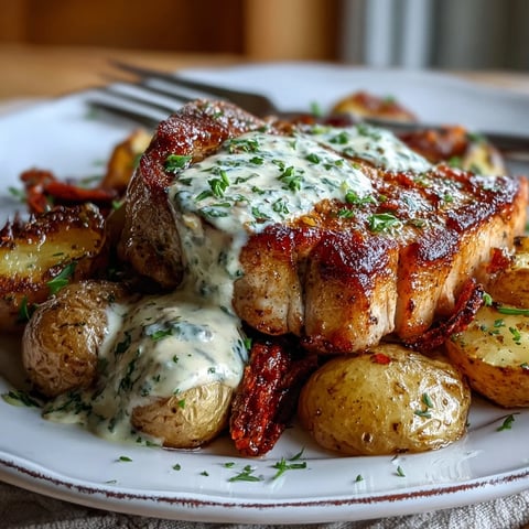 Tender Crockpot Ranch Pork Chops in creamy gravy, served with soft potatoes and bright carrots for an easy weeknight dinner.