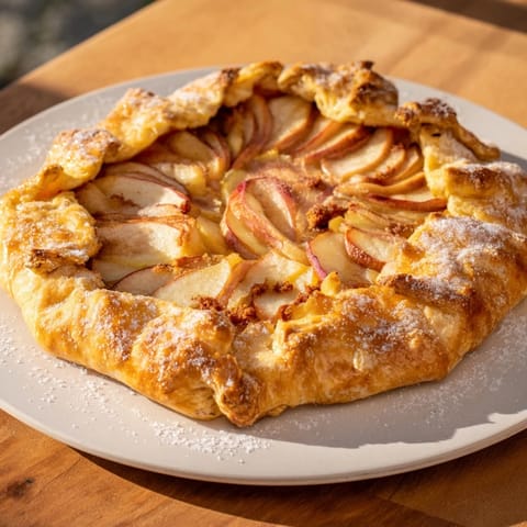 Rustic Pear Ginger Galette