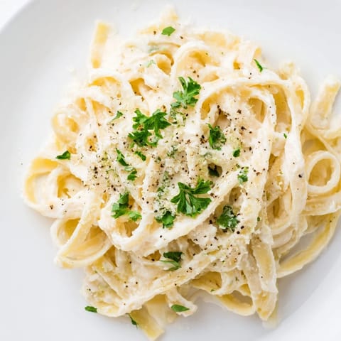 Cottage Cheese Alfredo Sauce