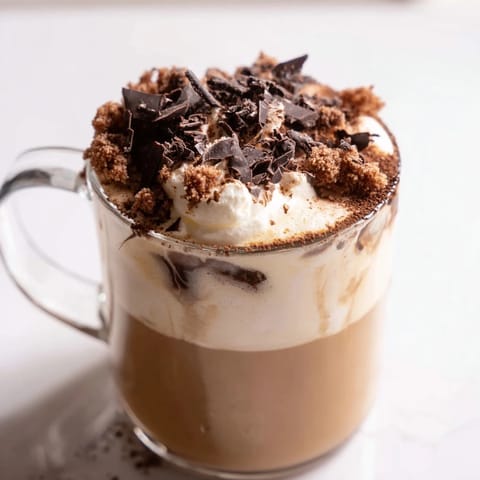 Tiramisu Latte Coffee Drink