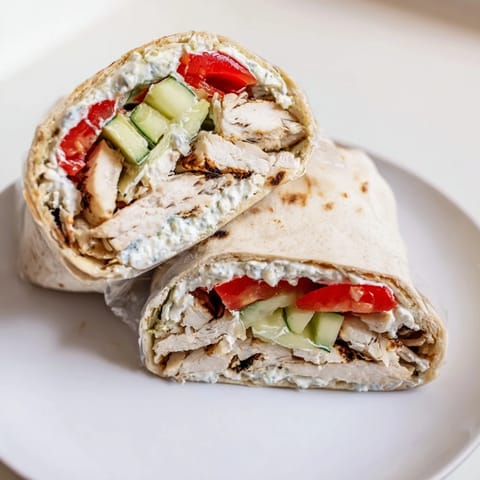 Greek Chicken Wrap