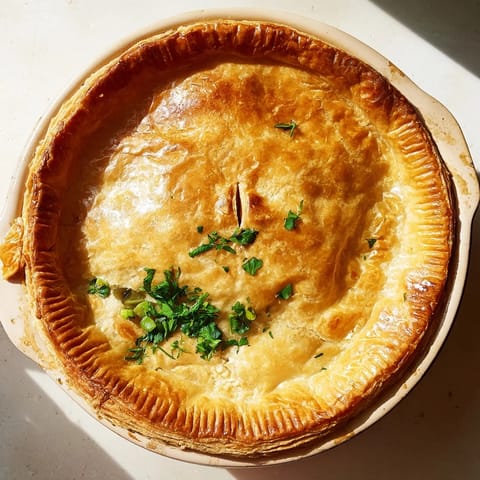 Chicken and Leek Pie