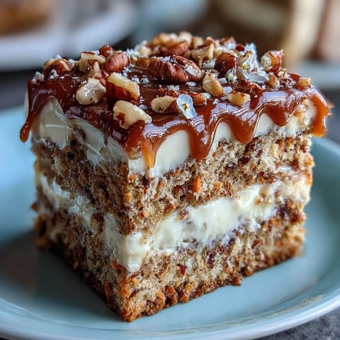 Carrot Walnut Spring Layer