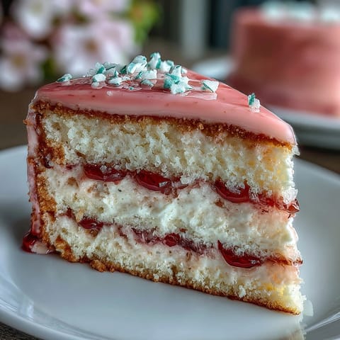 Spring Ombre Cake Pastel