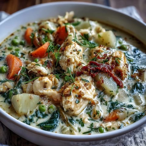 Slow Cooker Chicken Pot Pie