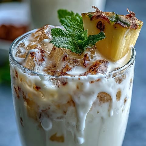 Pineapple Coconut Agua Fresca